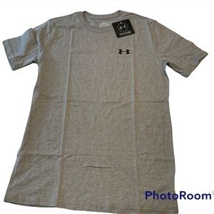 Men's Freedom Gray Under Armour Tee Shirt